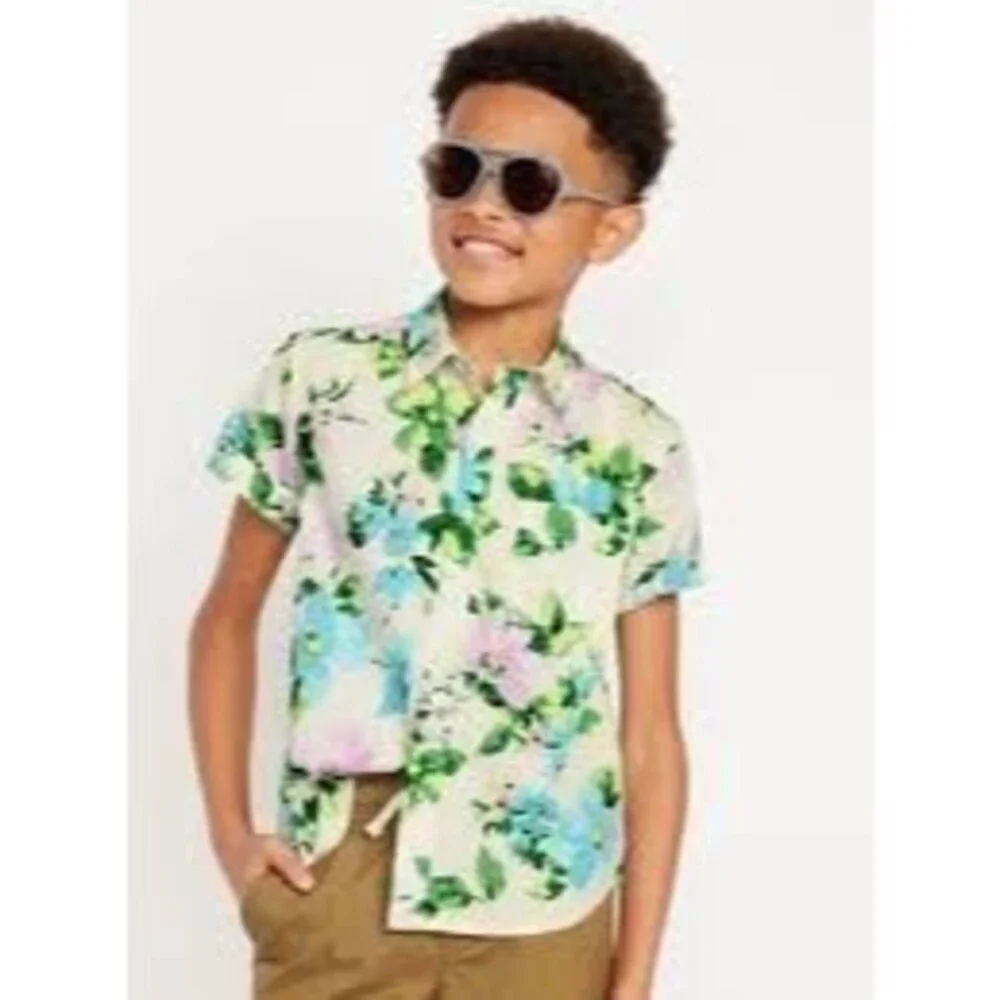Printed Poplin Shirt & Bow-Tie Set for Toddler Boy 3T